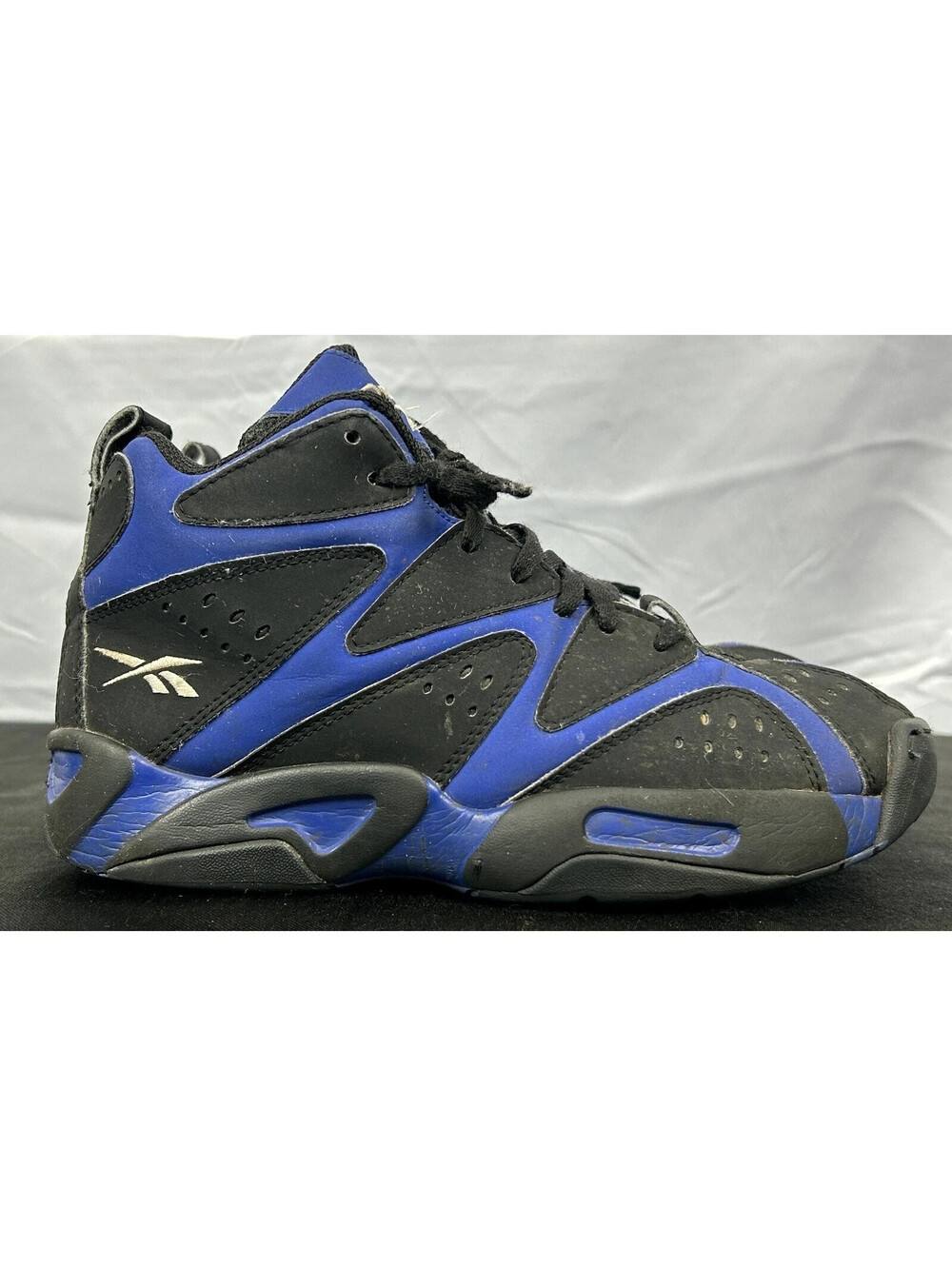 Reebok Kamikaze 1 Mid Men's Shoes Size 4 Blue Sneakers V61799
